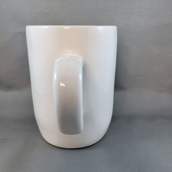 Mug Peep Rae Dunn With Yellow Chick Cup Tea Artisan Collection Easter White Blac - Picture 3 of 10